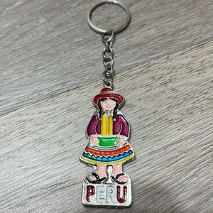 🌸 peru keychain souvenir. New